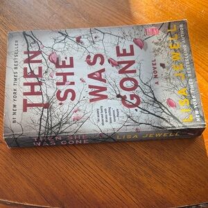 'Then She Was Gone' Novel - Gray and Red Cover